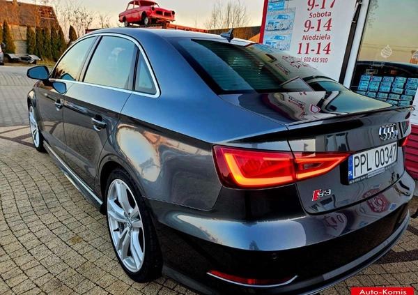 Audi S3 cena 86800 przebieg: 56000, rok produkcji 2016 z Czerwionka-Leszczyny małe 667